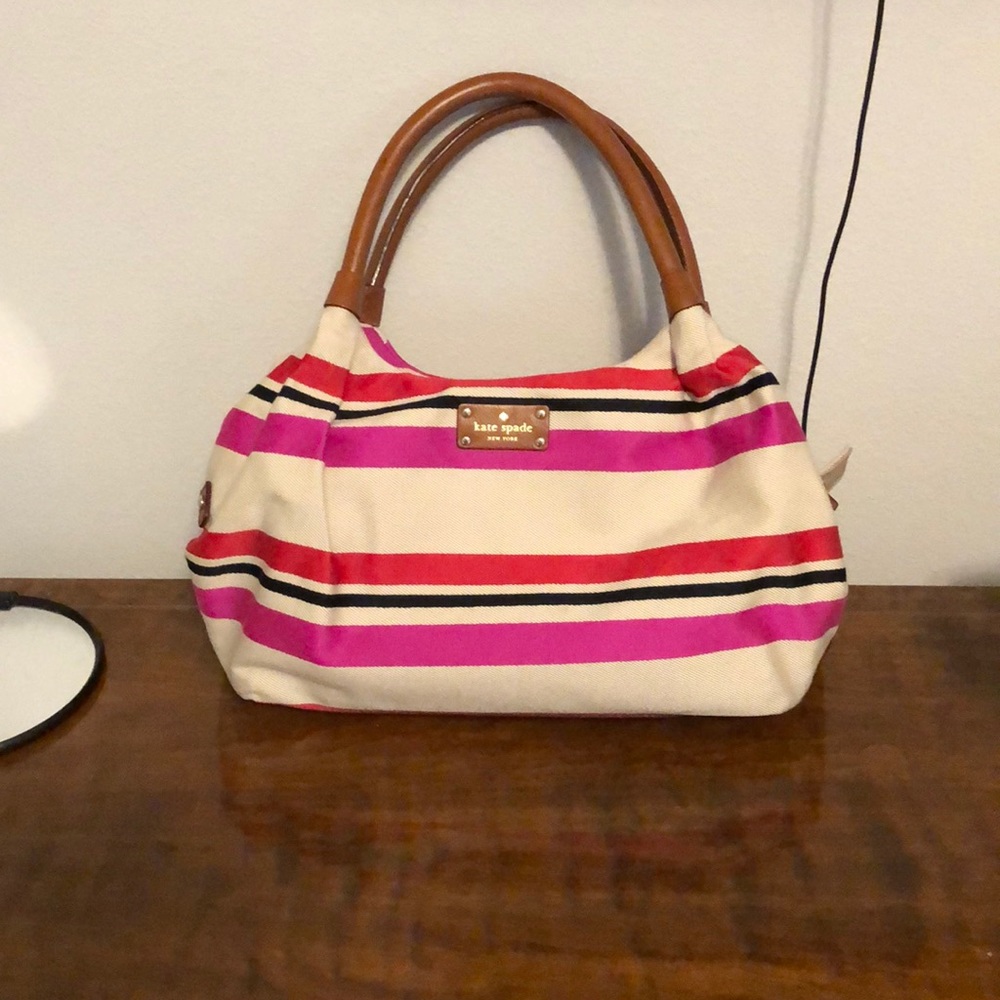 Striped Shoulder  Bag by Kate Spade